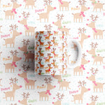 Deer Christmas Ceramic Mug