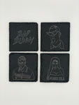 Bad Bunny Laser Engraved Coasters