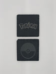 Pokémon Laser Engraved Coasters