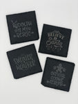 Christmas Laser Engraved Coasters