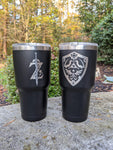 30 Oz. Matt Black Tumbler