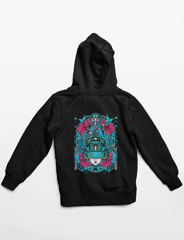 Geisha Cyberpunk Hoodie