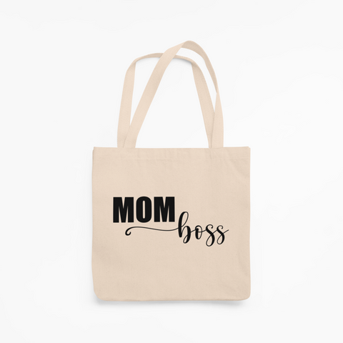 Mom Boss Tote Bag